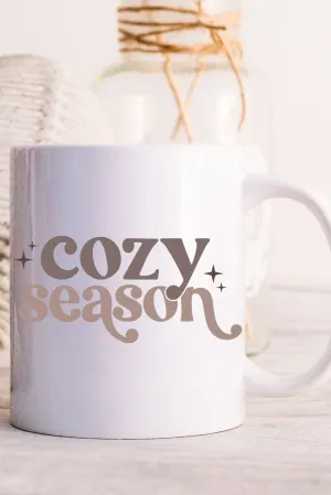 Cozy Season White Mug