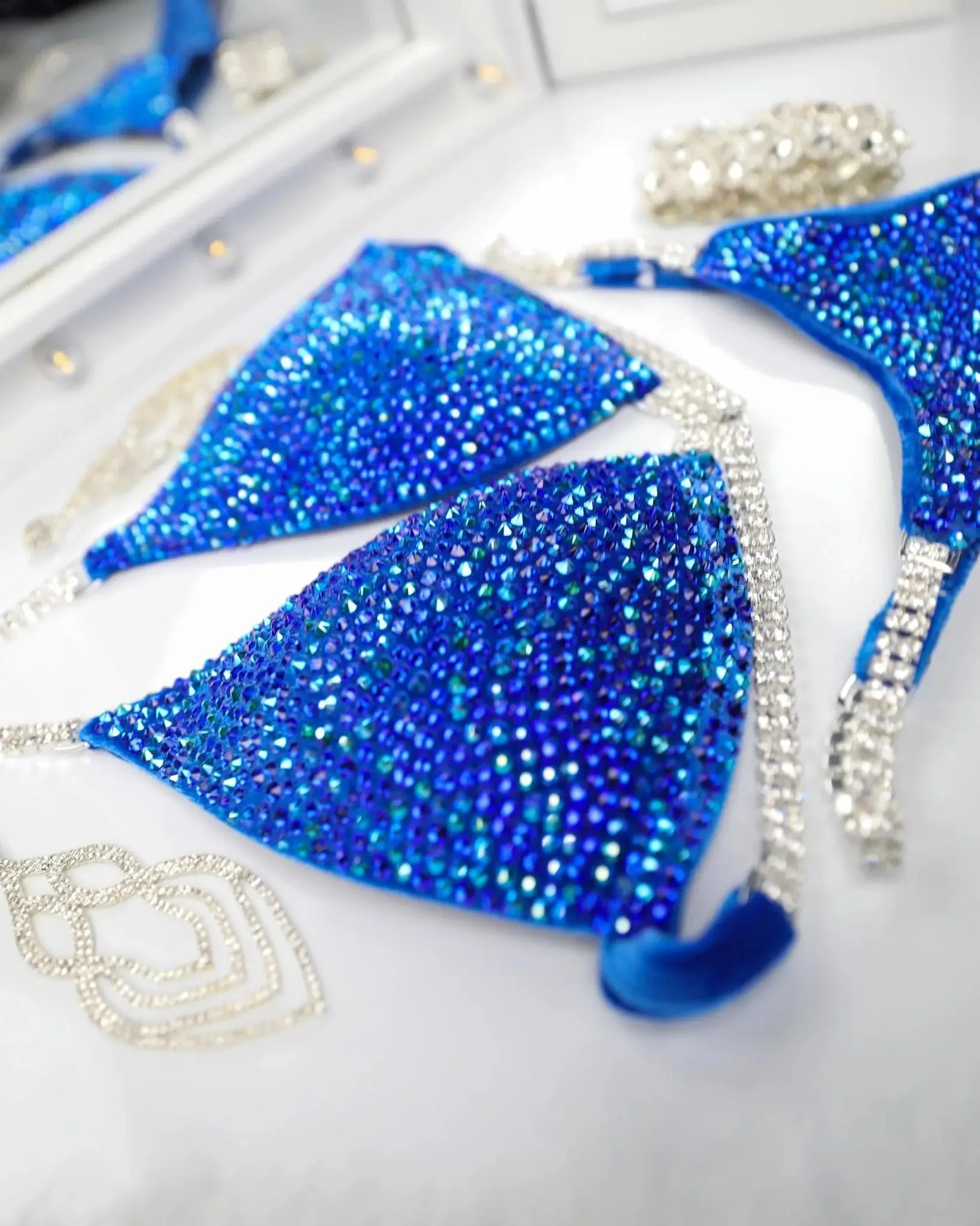 Deb's Breezy Blue Velvet Radiance