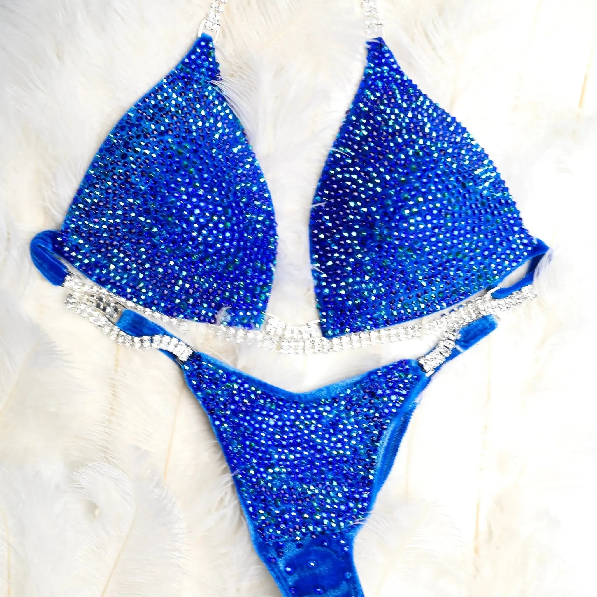 Deb's Breezy Blue Velvet Radiance