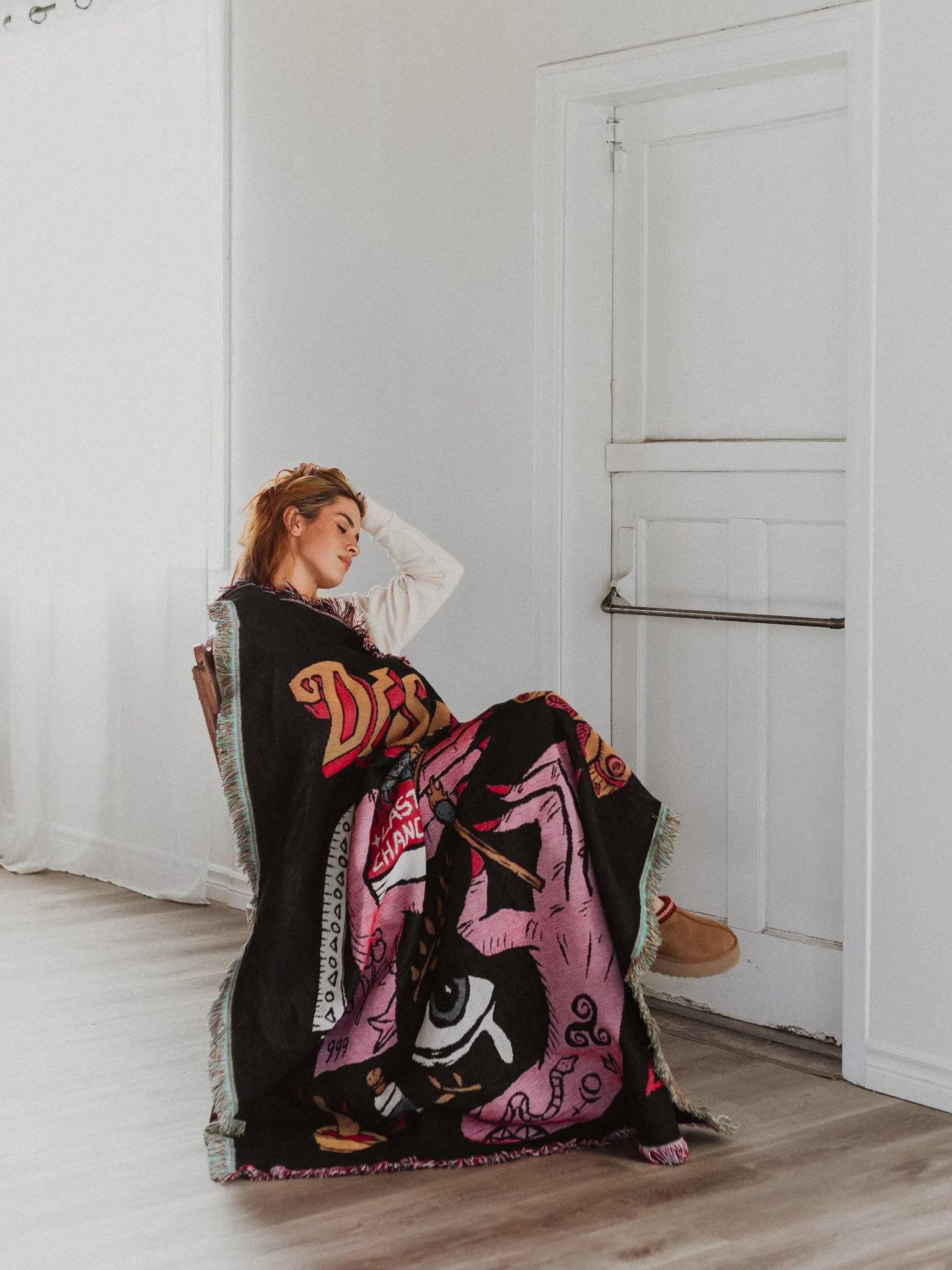 Destined To Disappoint Woven Blanket