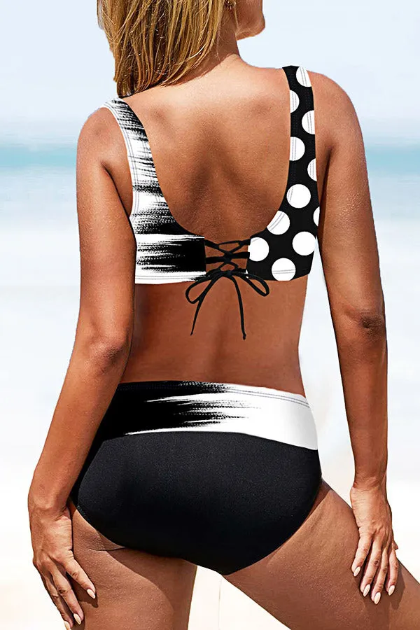 Dot Printed Stylish Bikinis