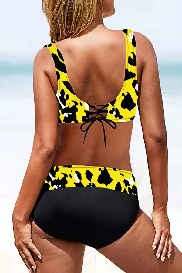 Dot Printed Stylish Bikinis