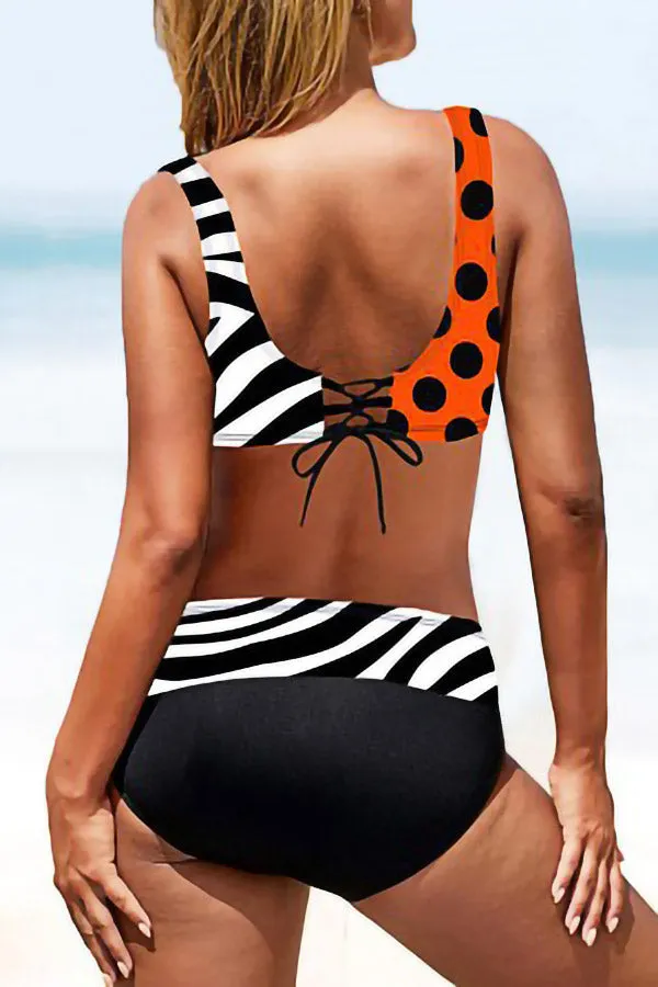 Dot Printed Stylish Bikinis