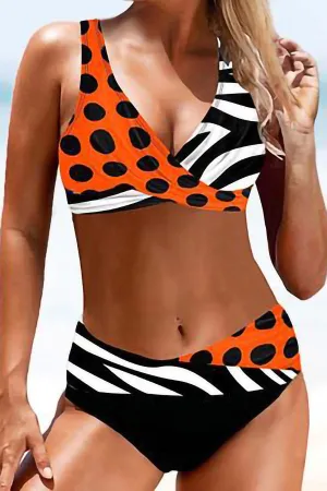 Dot Printed Stylish Bikinis