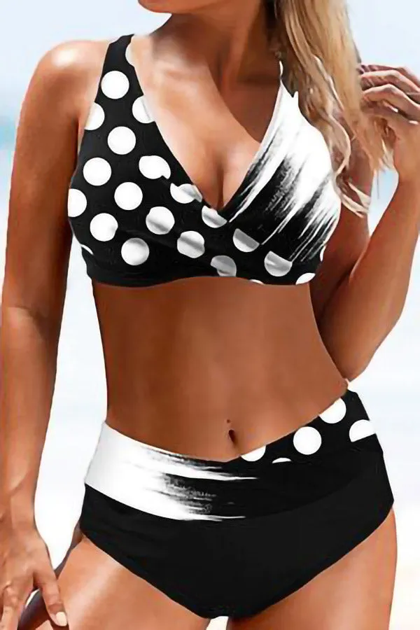 Dot Printed Stylish Bikinis