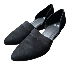 Eileen Fisher D‘0rsay Black Suede Hilly Pumps Comfort Size 10