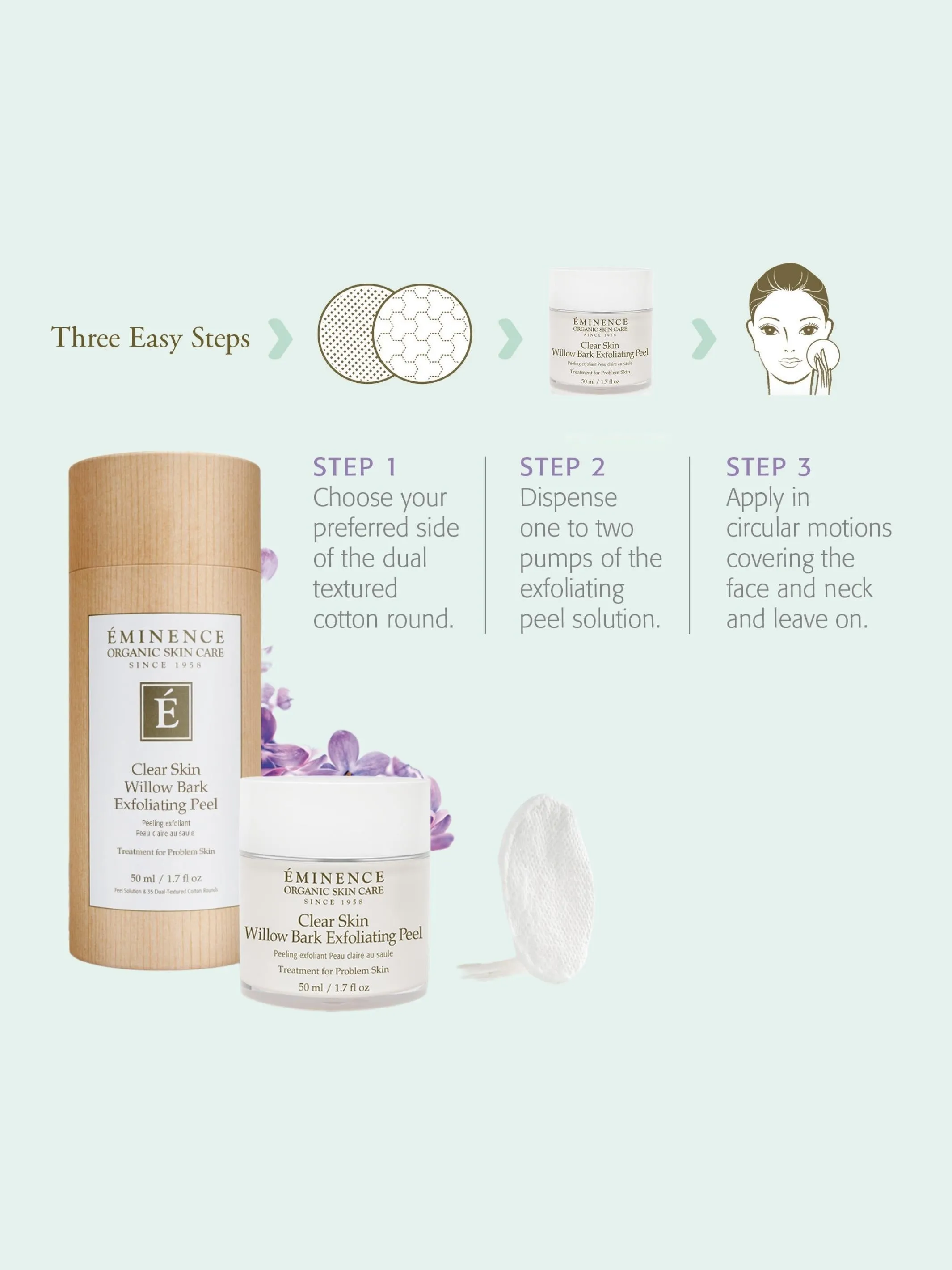 Eminence Organic Clear Skin Willow Bark Exfoliating Peel