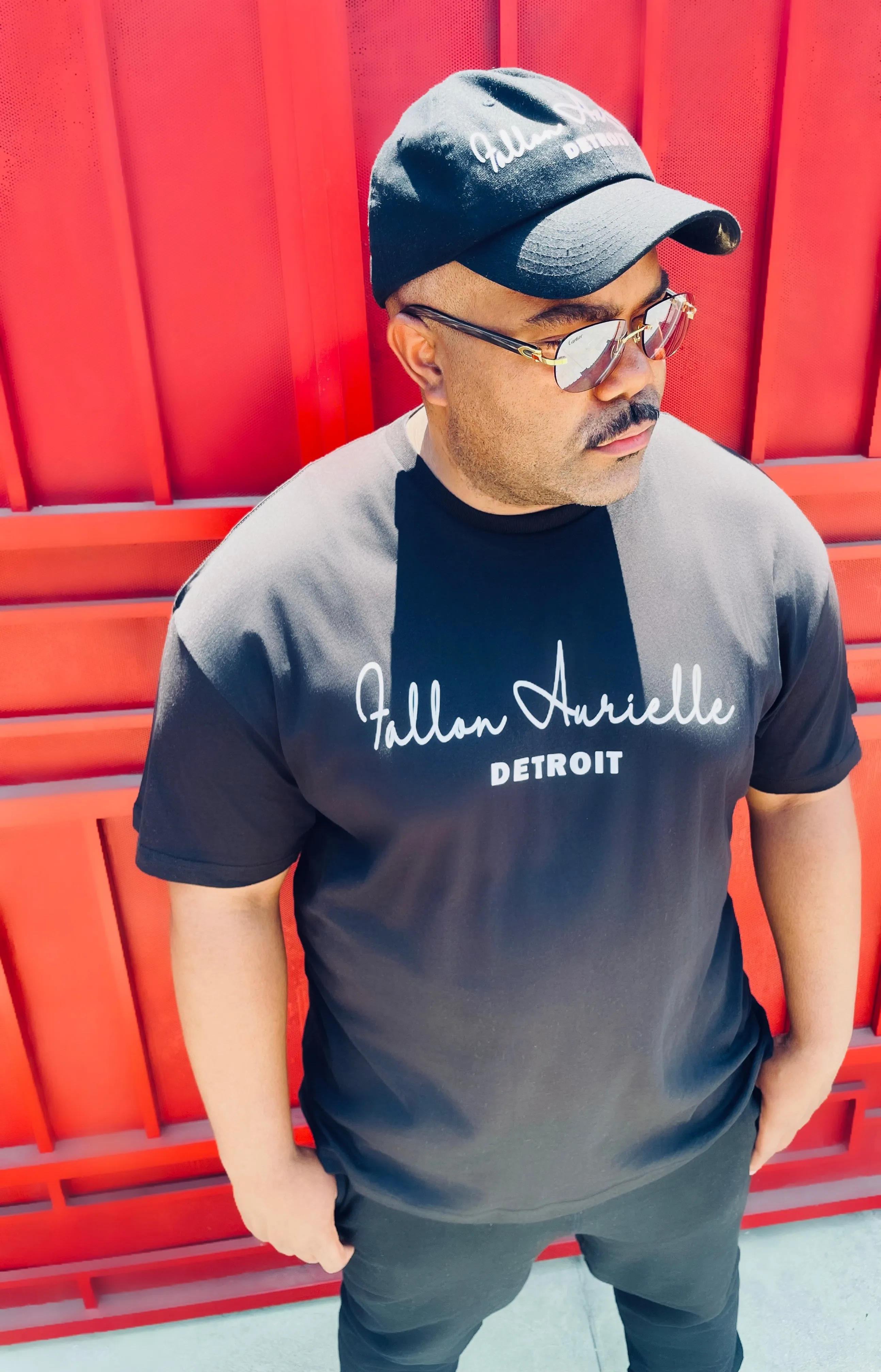 Fallon Aurielle Unisex Signature Detroit Rep Yo Set Joggers (Black & White)