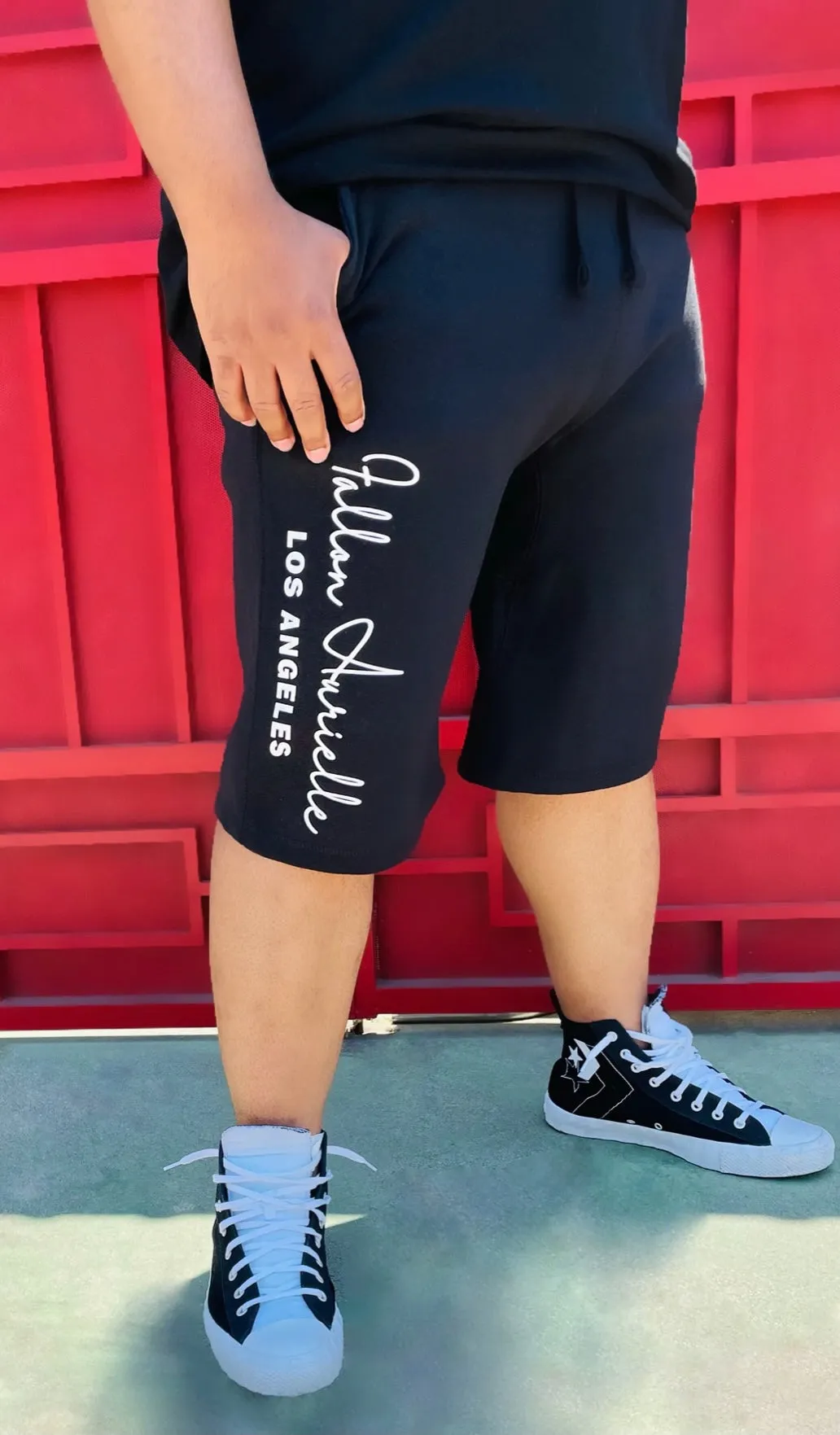 Fallon Aurielle Unisex Signature Los Angeles Rep Yo Set Shorts