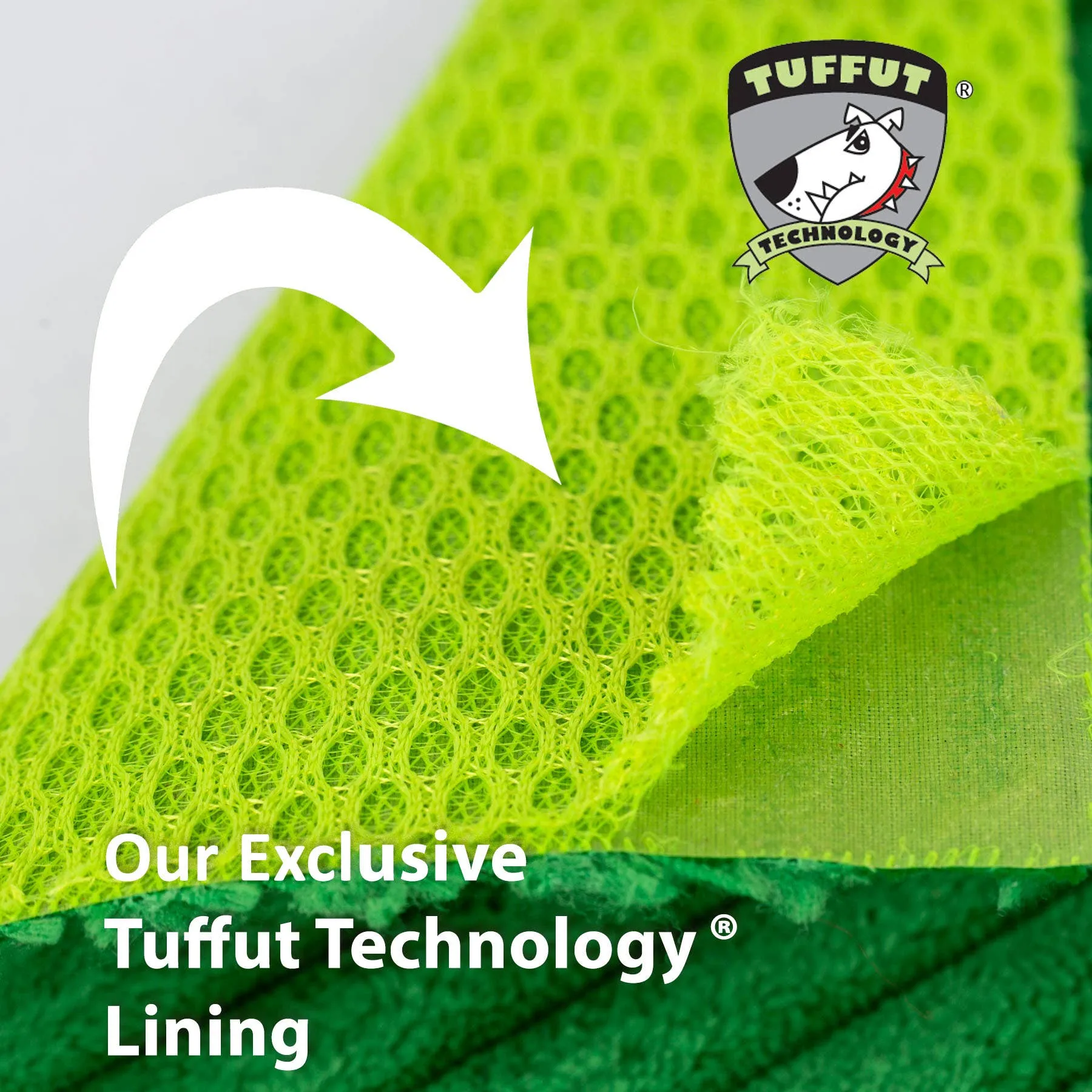 Fiona Frog HuggleFleece® FlufferKnottie™ Plush Dog Toy