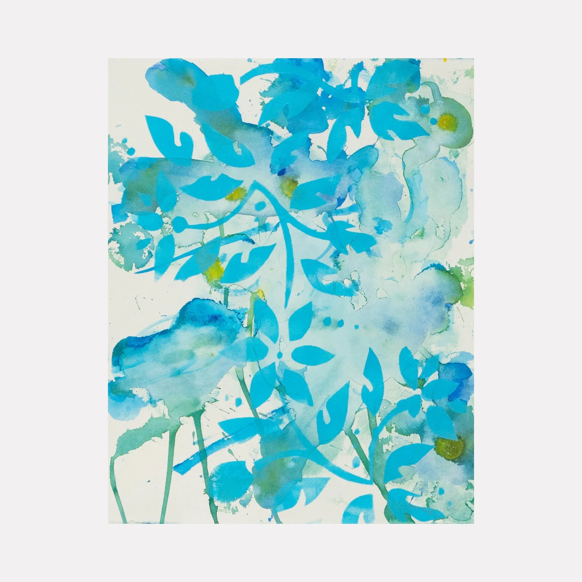 Flowers on A Breezy Day
