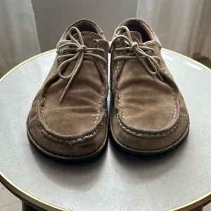 Footprints by Birkenstock Tan Suede Lace Up Size 42EU