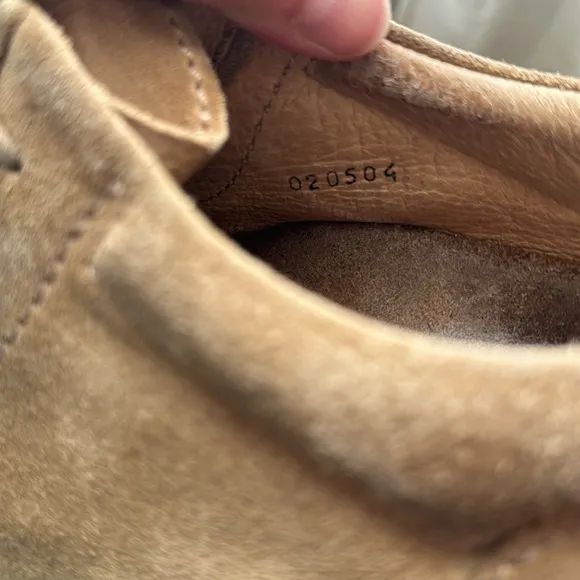 Footprints by Birkenstock Tan Suede Lace Up Size 42EU