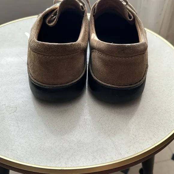 Footprints by Birkenstock Tan Suede Lace Up Size 42EU