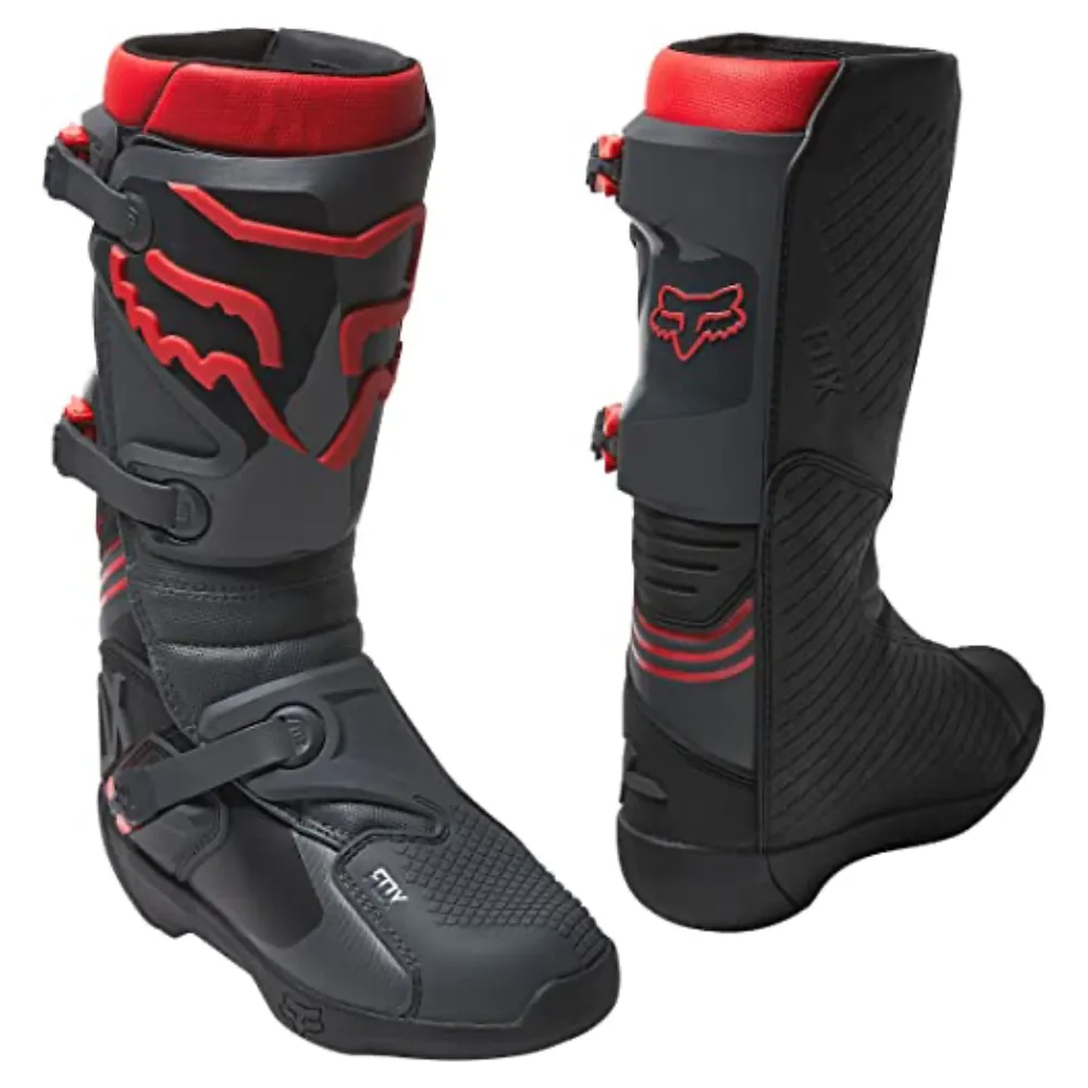 Fox Comp Black/Red Boots