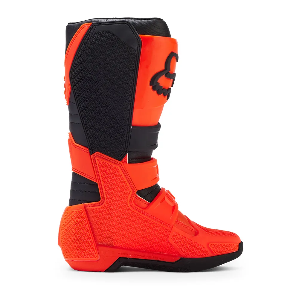 FOX YOUTH COMP BOOTS [FLO ORANGE]