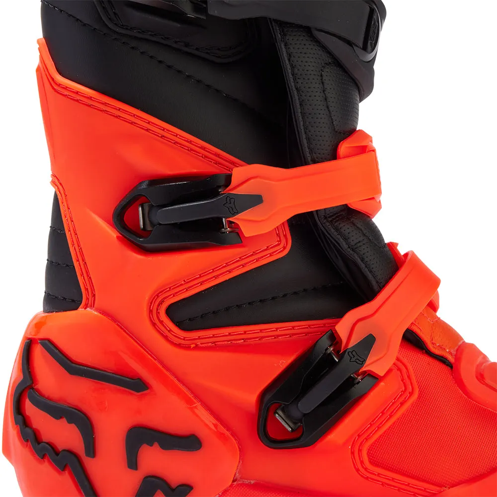 FOX YOUTH COMP BOOTS [FLO ORANGE]