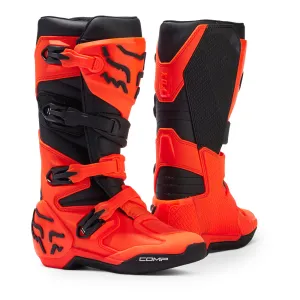 FOX YOUTH COMP BOOTS [FLO ORANGE]
