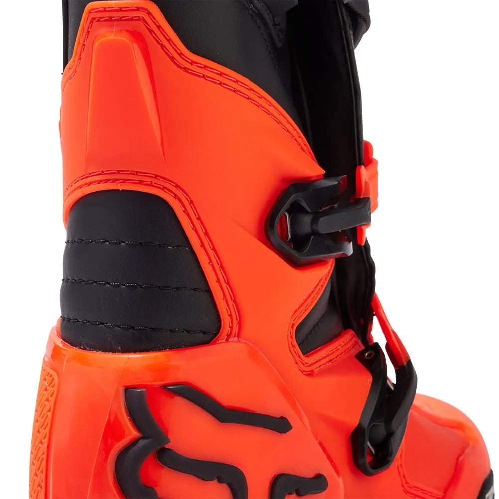 FOX YOUTH COMP BOOTS [FLO ORANGE]