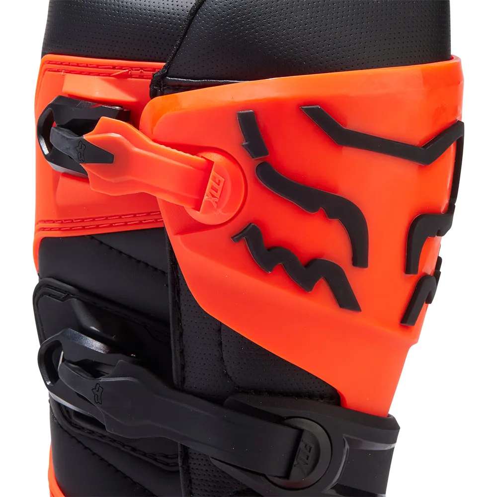 FOX YOUTH COMP BOOTS [FLO ORANGE]
