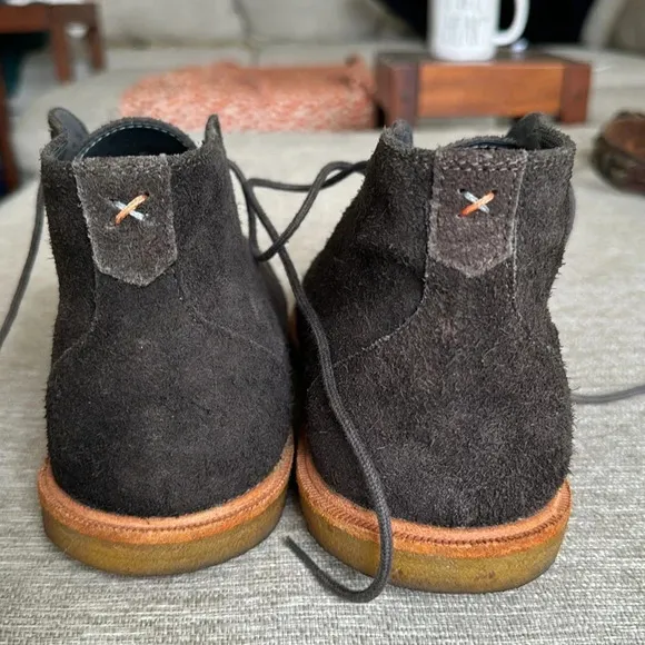 Frank Wright chocolate suede brown  chuka boot sz 11 brand new
