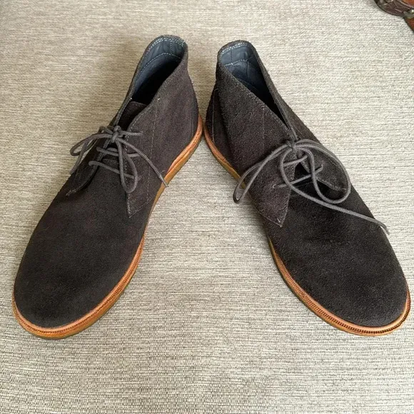 Frank Wright chocolate suede brown  chuka boot sz 11 brand new