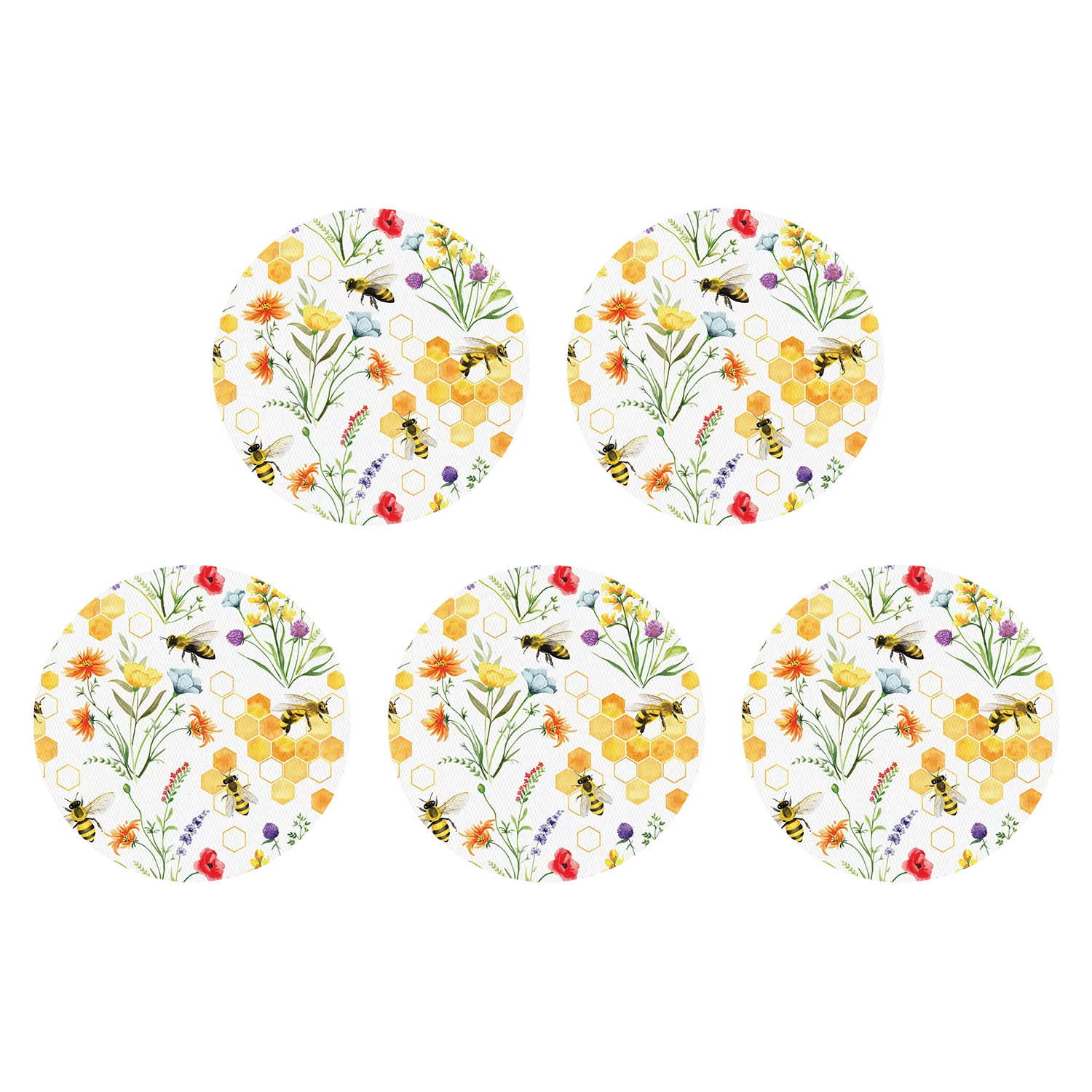 Freestyle Libre Bees and Flowers Design Patches