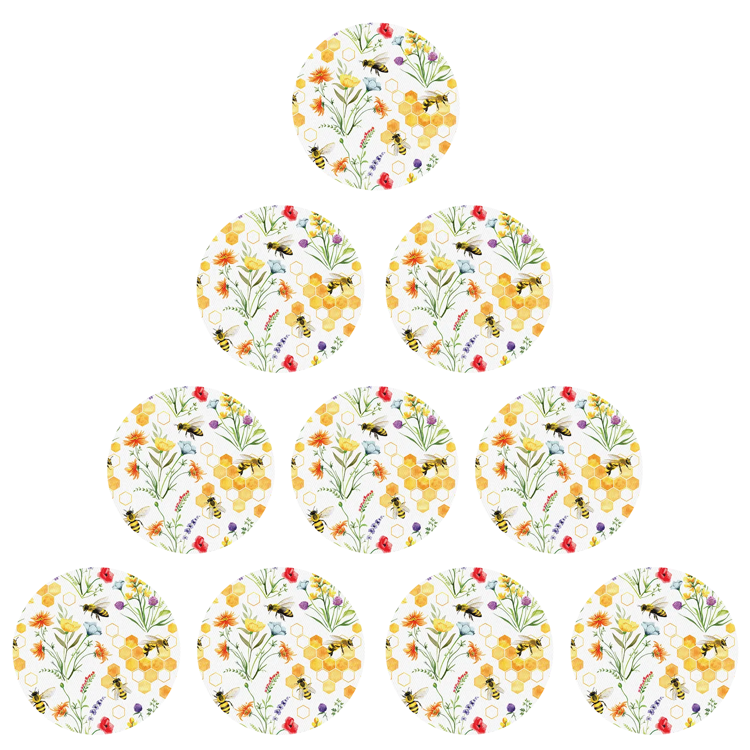 Freestyle Libre Bees and Flowers Design Patches