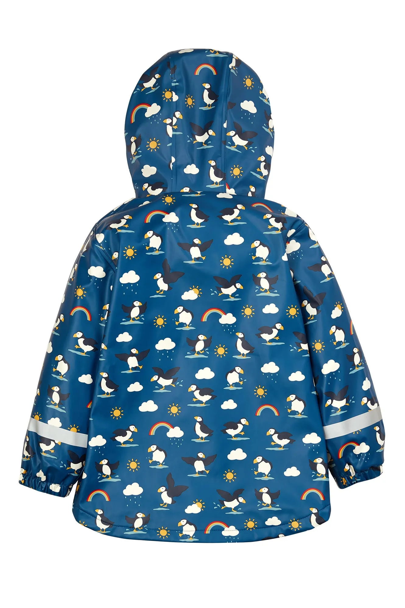 Frugi Puddle Buster Raincoat Puffin Owa205pfo