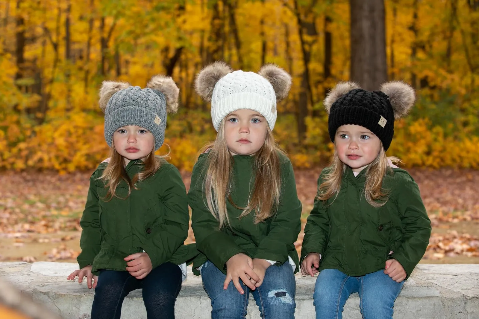 Funky Junque Kids Beanie, Scarf & Gloves Matching Sets
