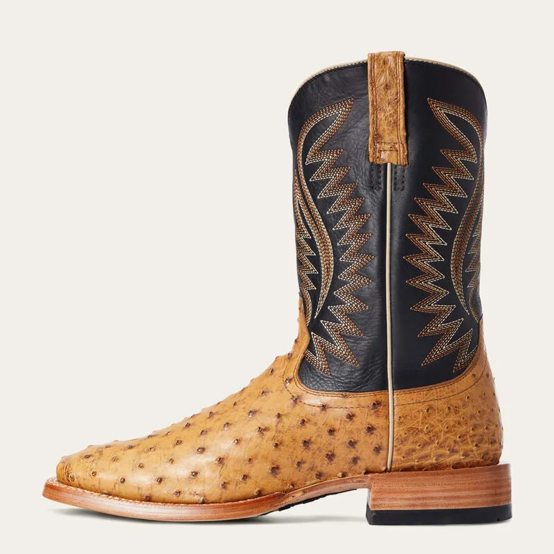 Gallup Men's Full Quill Ostrich Western Boot | 10034082