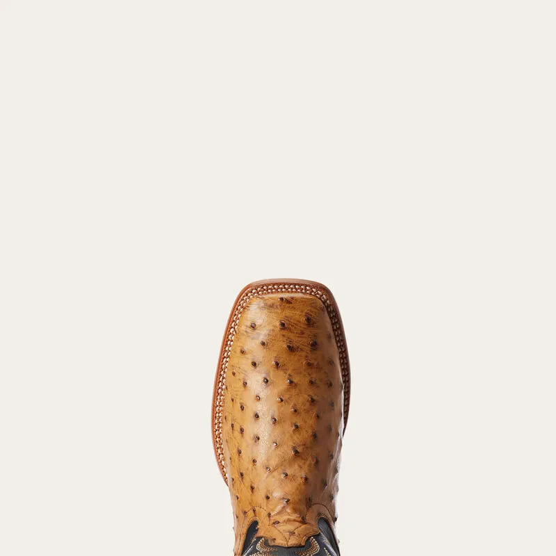 Gallup Men's Full Quill Ostrich Western Boot | 10034082
