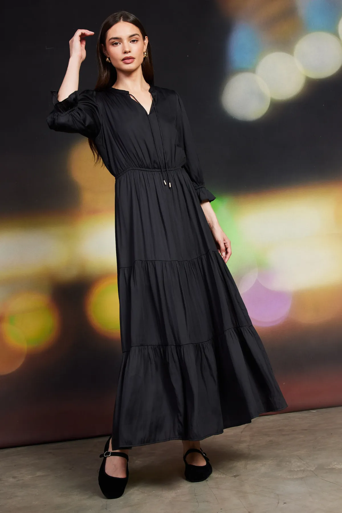 Georgia Ruffle Maxi