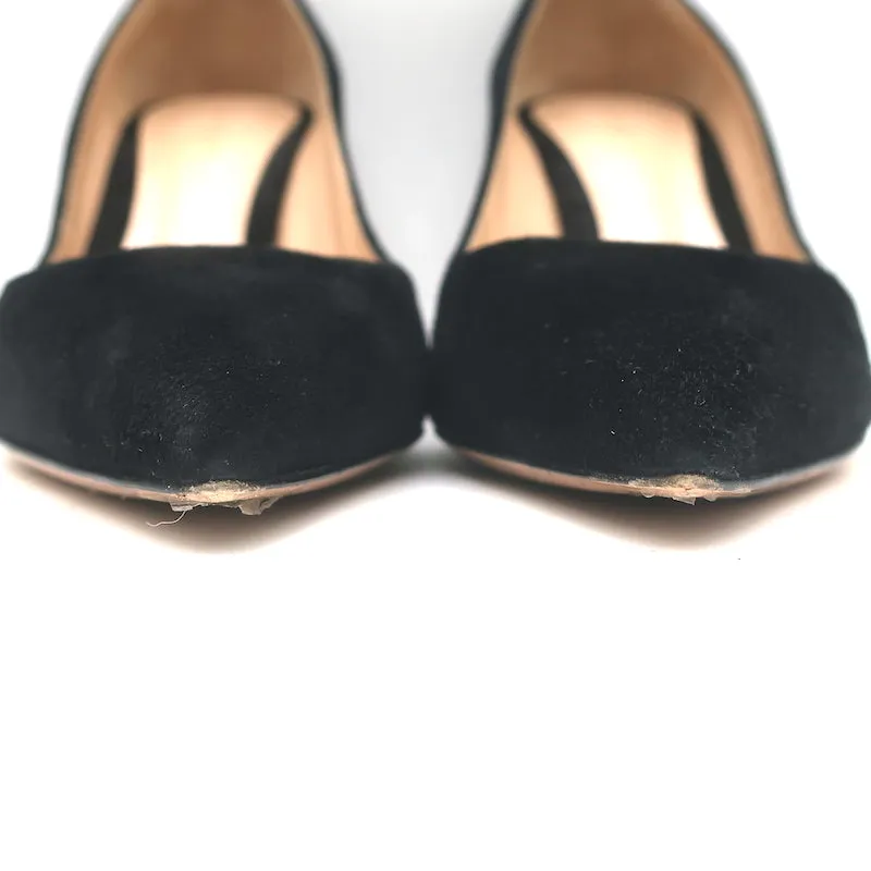 Gianvito Rossi Gianvito 85 Pumps Black Suede Size 39 Pointed Toe Heels