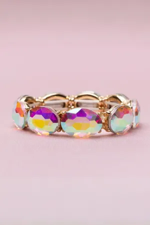 Great Pretenders - Boutique Chic Aurora Borealis Gem Bracelet