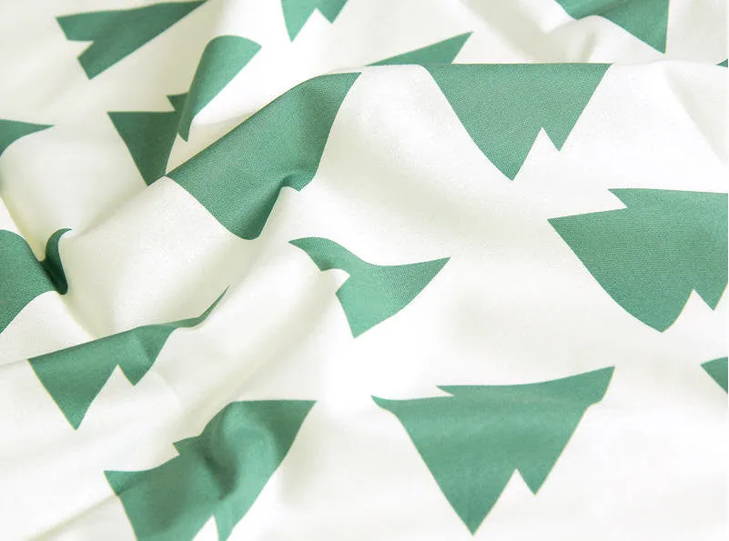 Green Trees Cotton Fabric - By the Yard 80021