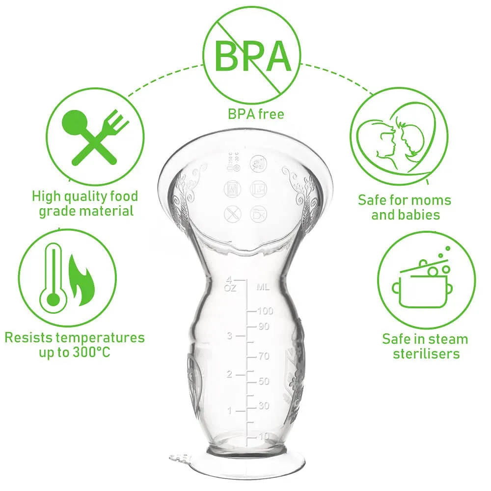 Haakaa Manual Breast Pump with Suction Base