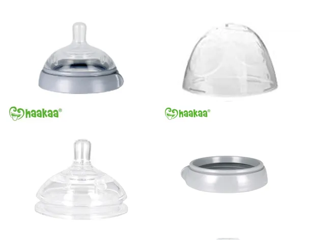 Haakaa Silicone Baby Bottle Nipple Attachment for Generation 3 Pump (Min. of 4 multiples of 4)