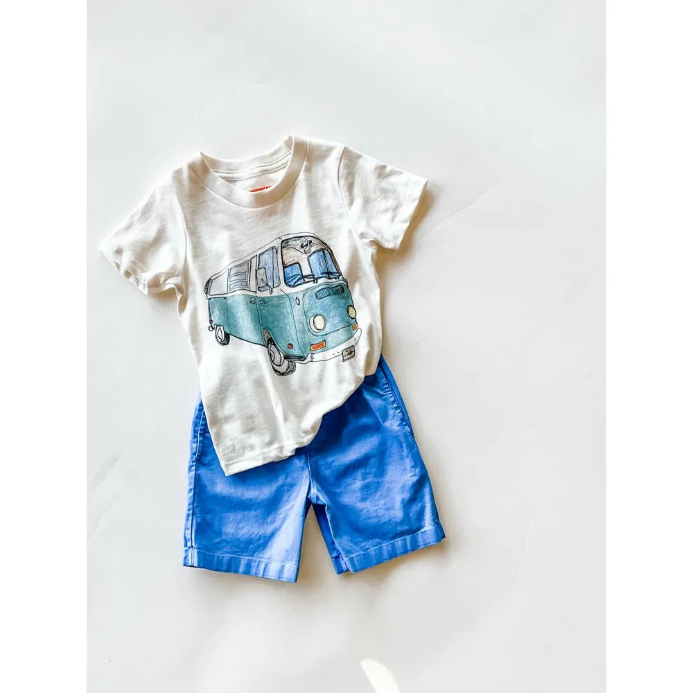 Hampton Woven Shorts | Nautical Blue
