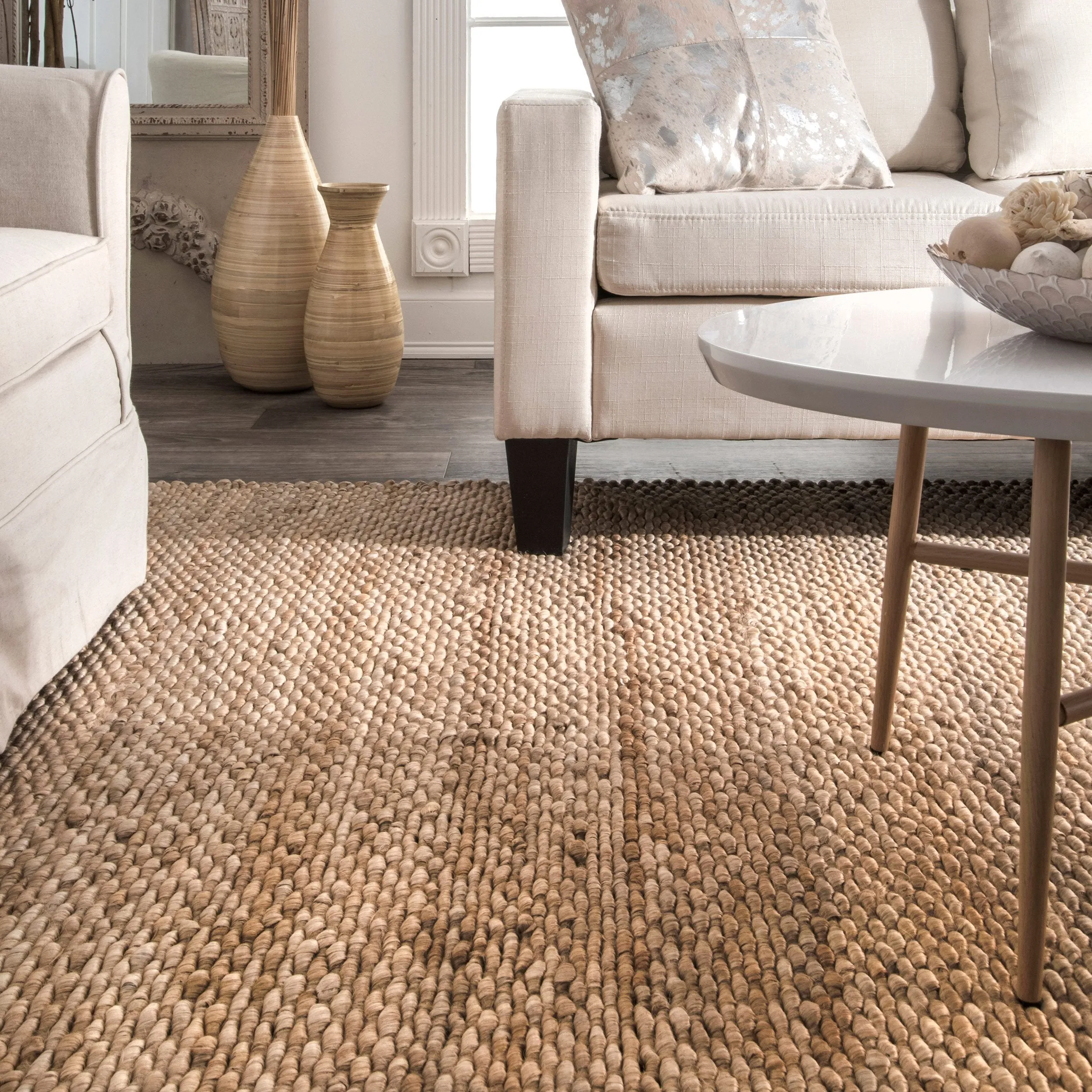 Hand Woven Hailey Jute Rug