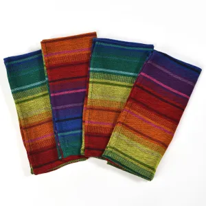 Hand Woven Table Napkins | Rainbow