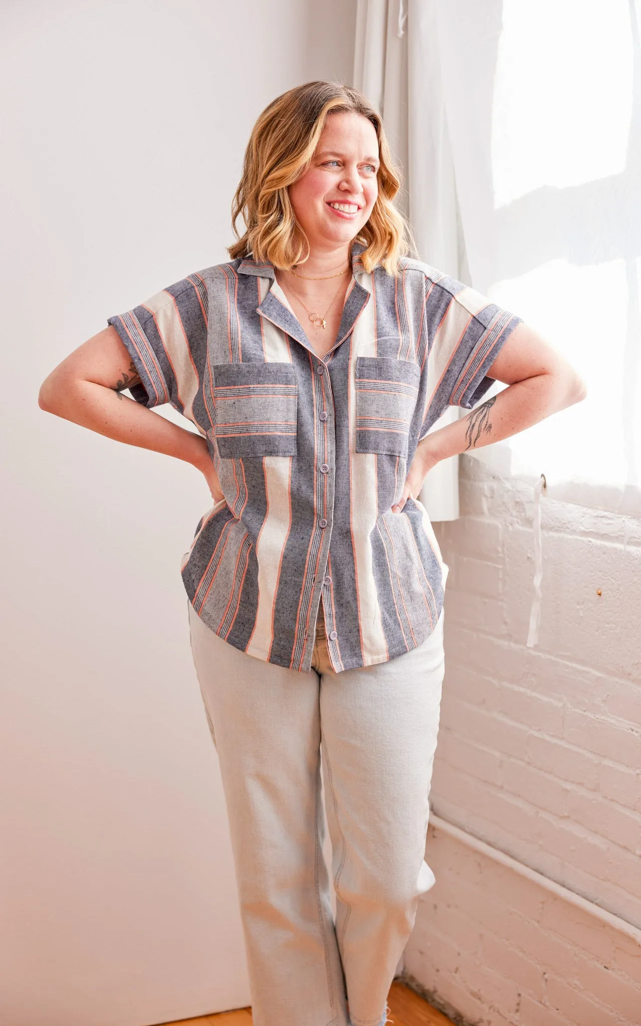 Haskell Shirt PDF pattern