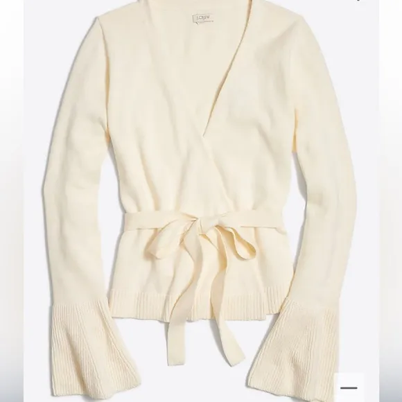 J.Crew Bell Sleeve WrapSweater Cardigan