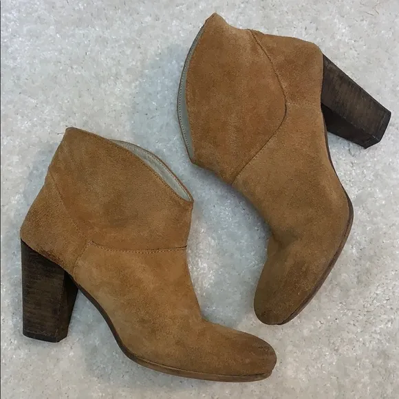 Jeffrey Campbell Free People 38 Westwood Brown Suede Boot 7