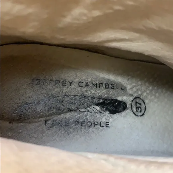 Jeffrey Campbell Free People 38 Westwood Brown Suede Boot 7