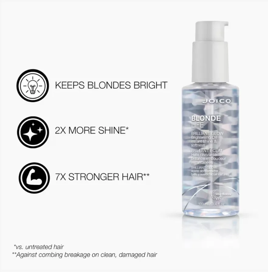 Joico Blonde Life Brilliant Glow Brightening Oil 100ml