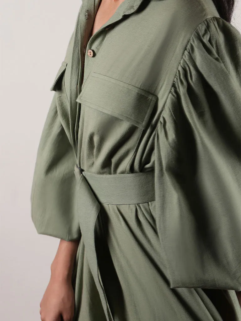 Kaavya Shirt Dress