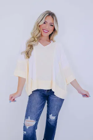 Kayla Color Block Top - 4 Colors