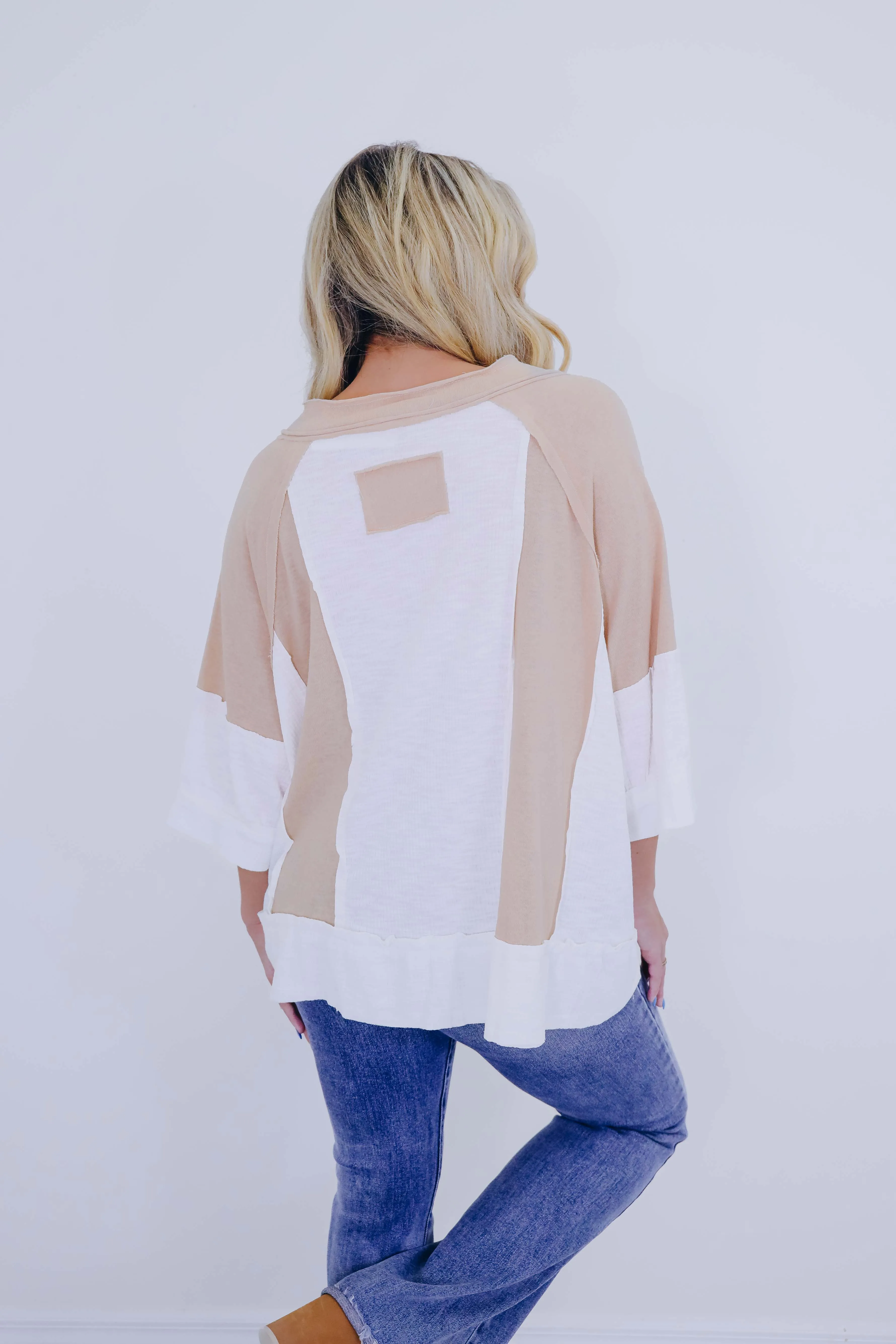 Kayla Color Block Top - 4 Colors