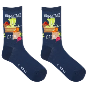 K.Bell Women's Romaine Calm Crew Sock